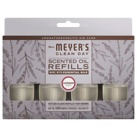 Lavender Plug In Scented Oil Refill, 4-Pack