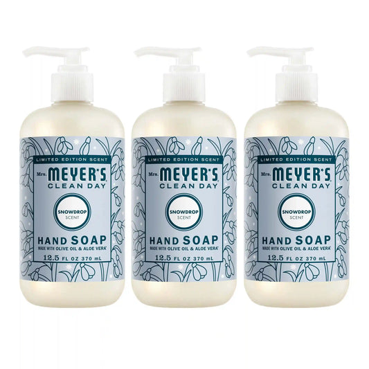 Snowdrop Liquid Hand Soap 3-count Bundle
