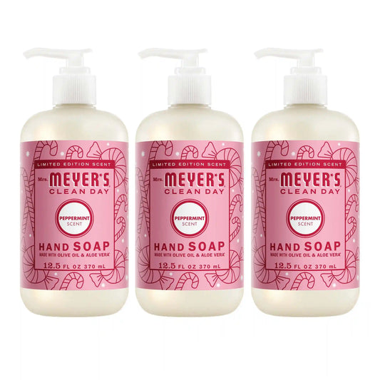 Peppermint Liquid Hand Soap 3-count Bundle